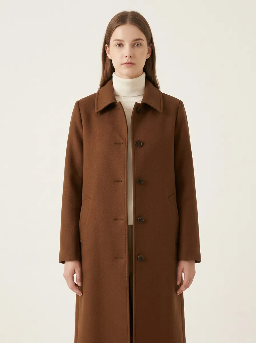 Prairie Wool-Blend Outerwear Coat