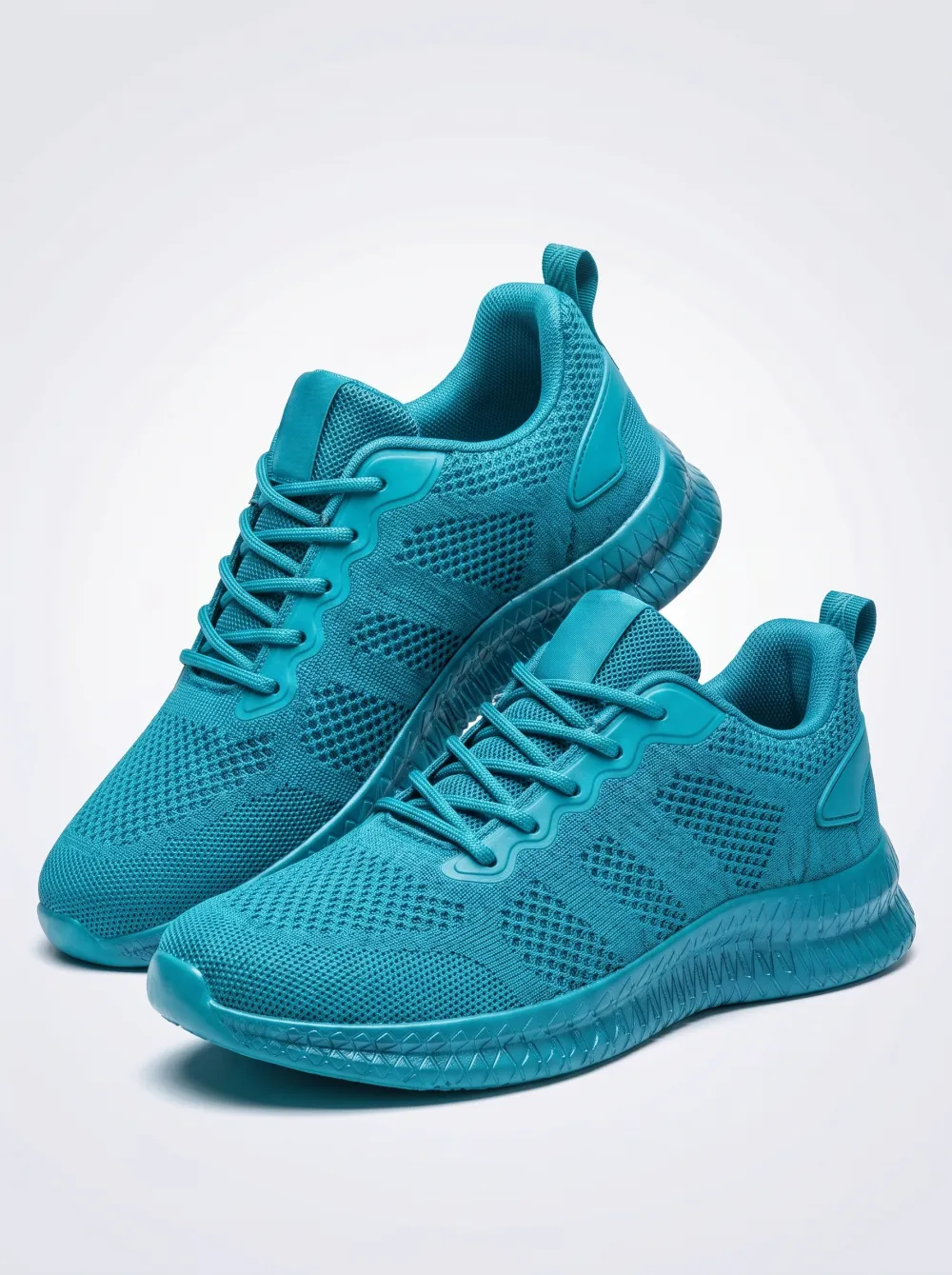 Unisex Navy Blue Mesh Sneaker 
