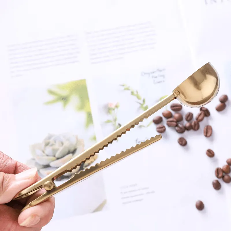 Coffee Scoop With Bag Seal