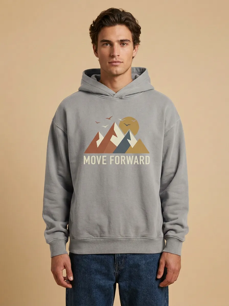 Move Forward Mountain Hoodie