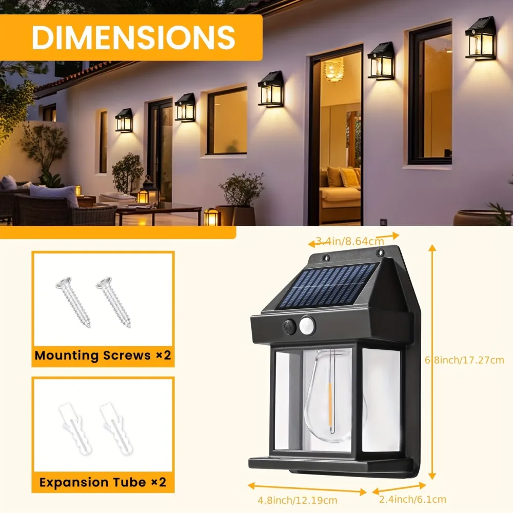 Vintage Solar Lantern Light