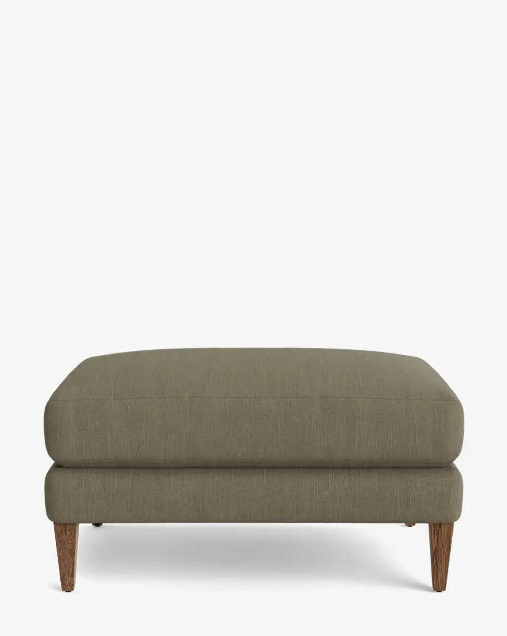 Modern Oak Ottoman
