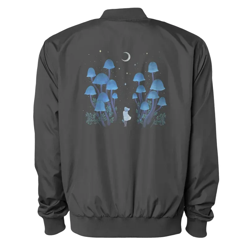 Fantasy Blue Mushroom Jacket