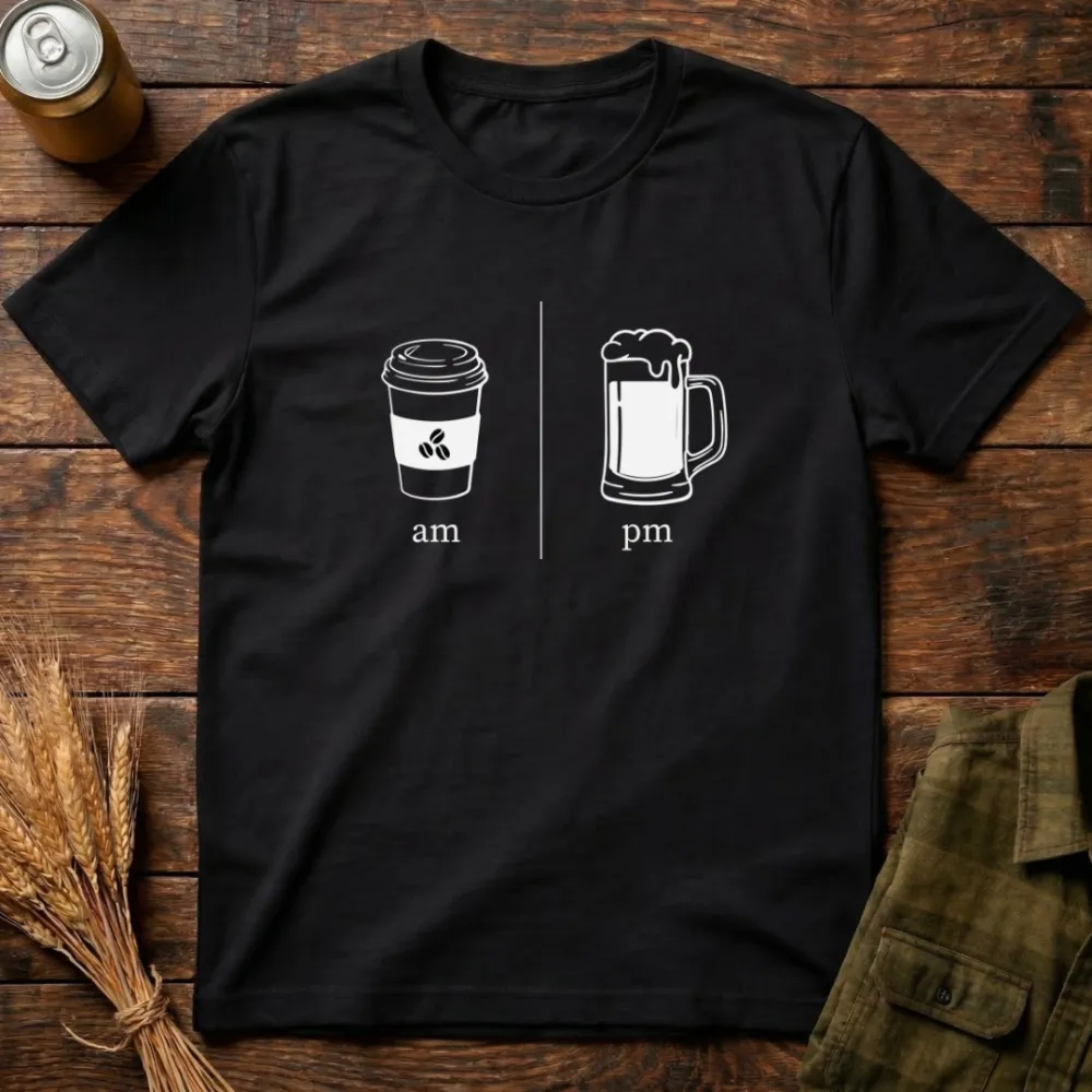 Sip Mode Graphic Cotton T-Shirt