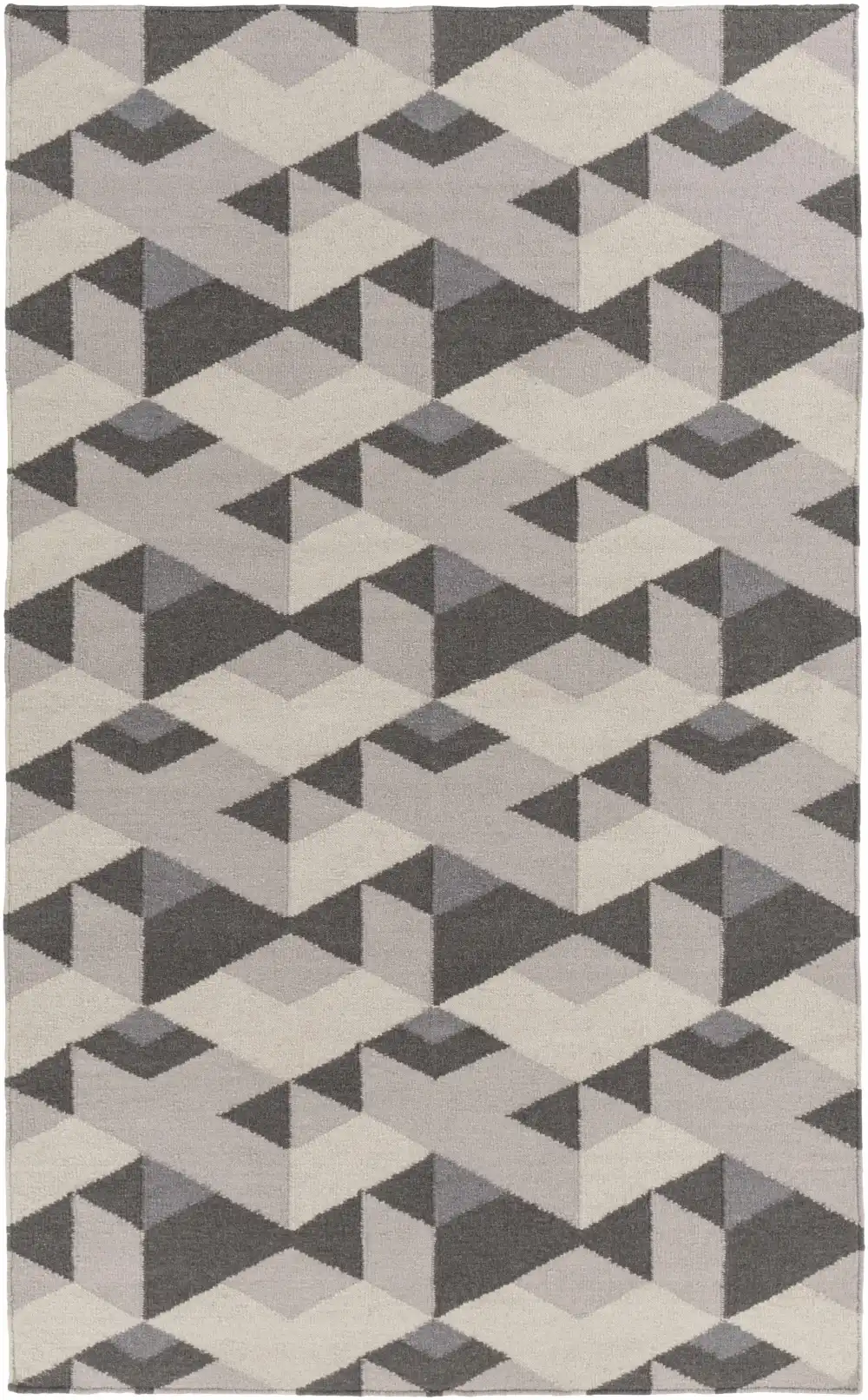 Contemporary Wool Area Rug Room Floor Accent