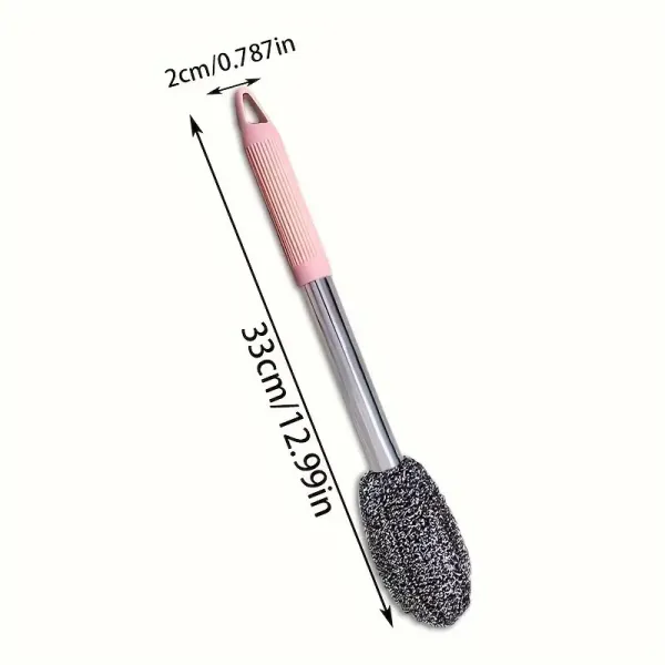 Three-Piece Set Of Durable Stainless Steel Brushes