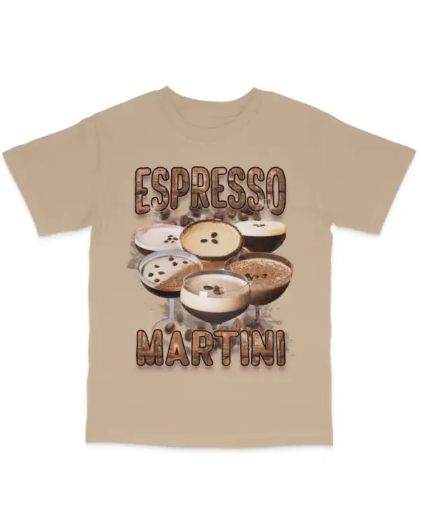 Simple Espresso Graphic Cotton Tee