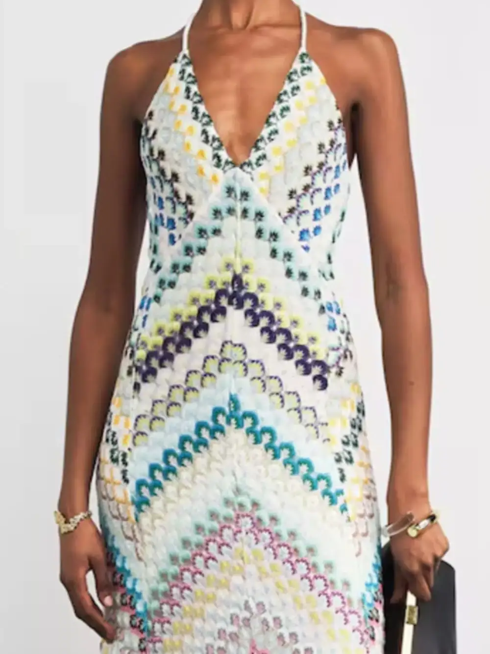 Classic Spaghetti-Strap Maxi Dress