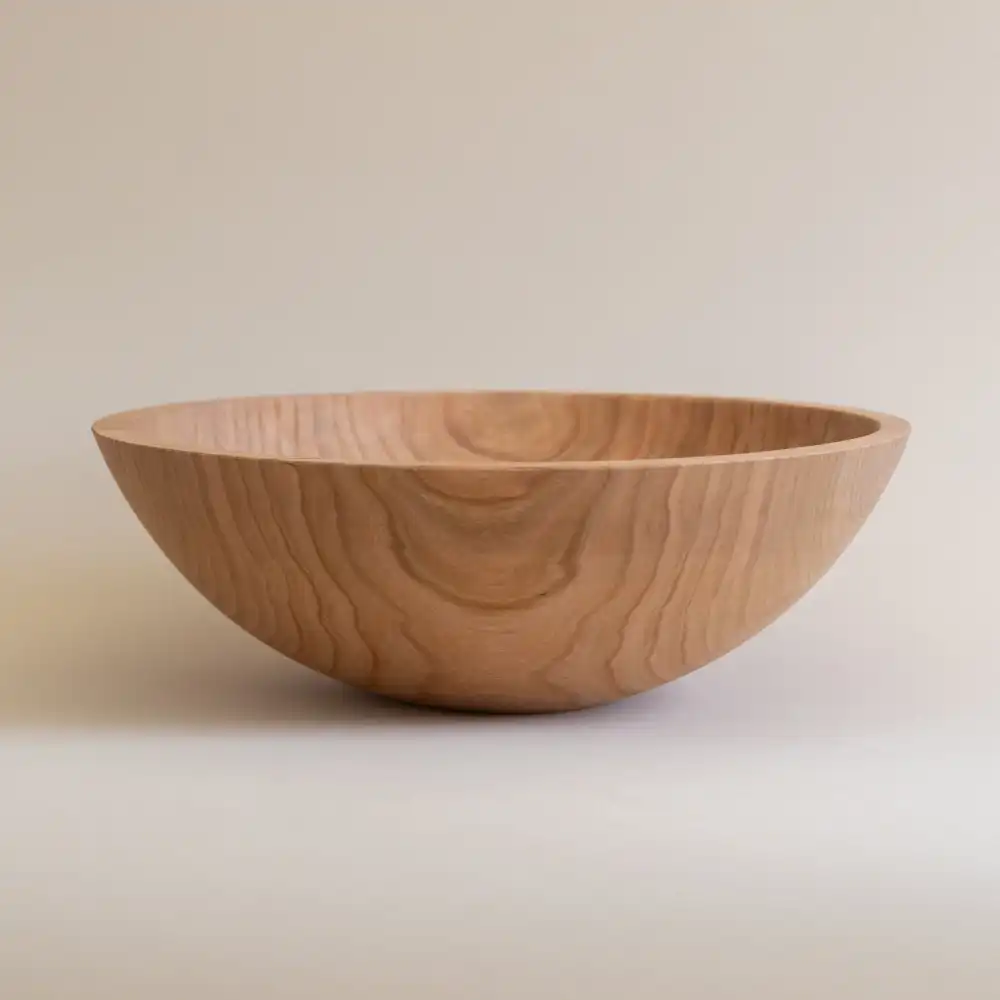 Handcrafted Wooden Salad Bowl