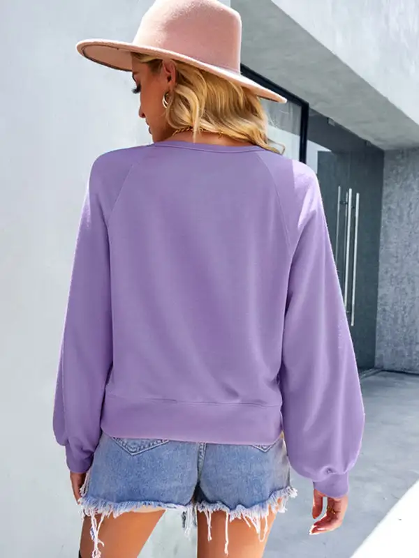 Refined Pocketed Long-Sleeve Relaxed Knit Hoodie