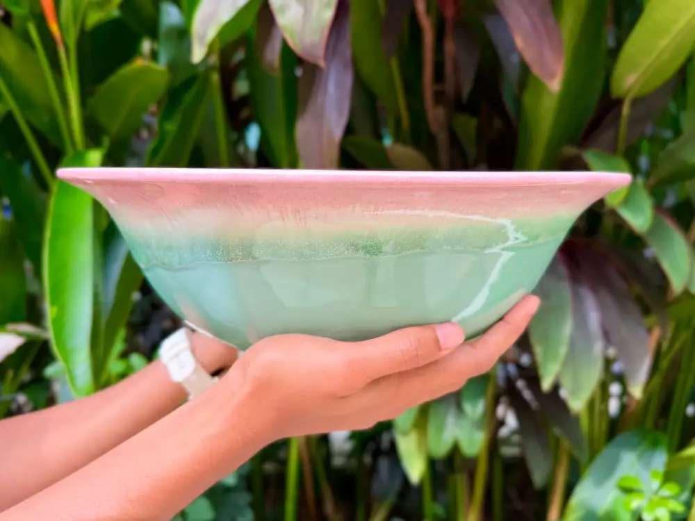 Wide Deep Dining Serving Bowl