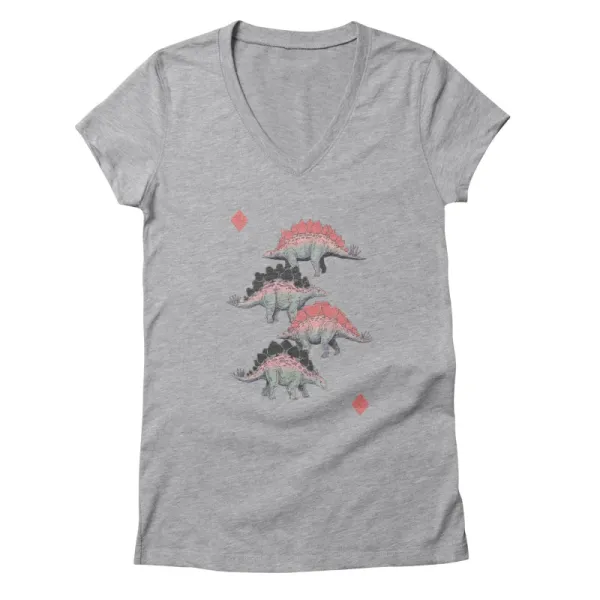 Dinosaur V-Neck Tee