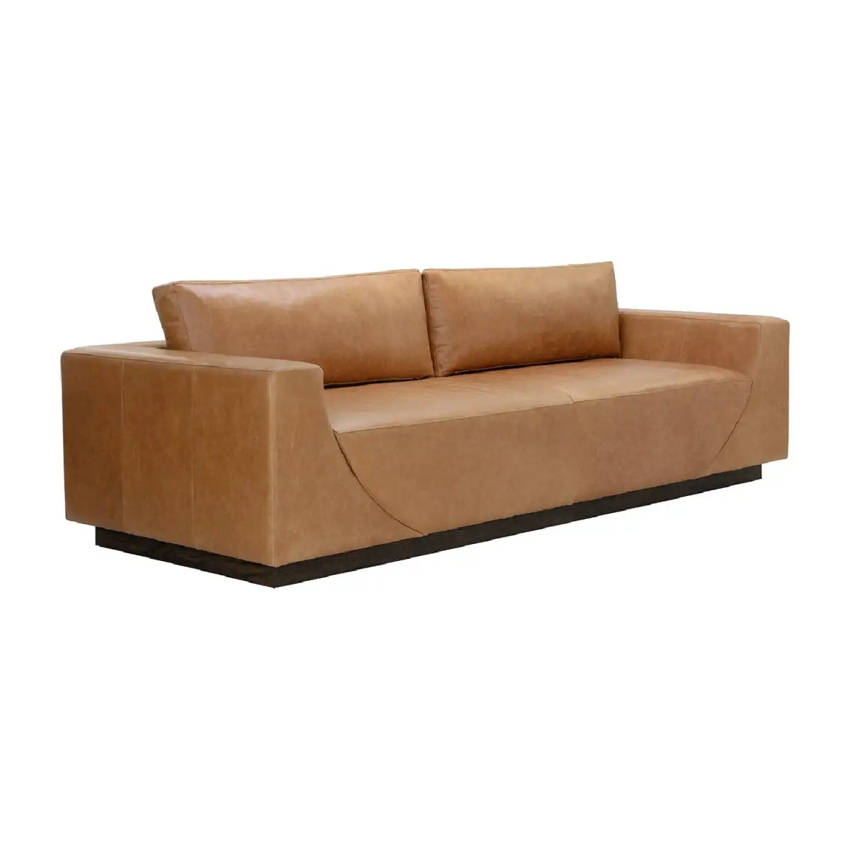 Relaxed Leather Sofa