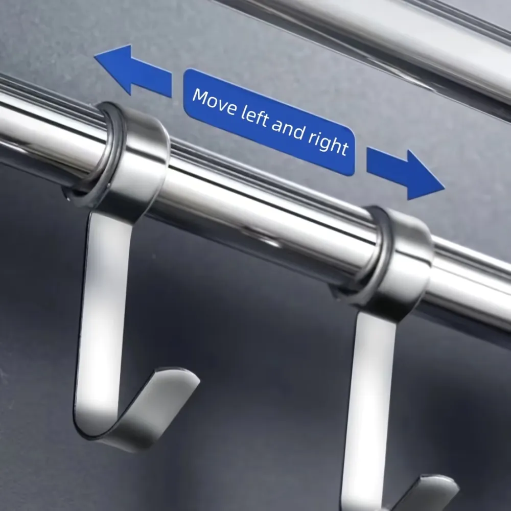 Wall-Mounted Towel Rack with Shelf