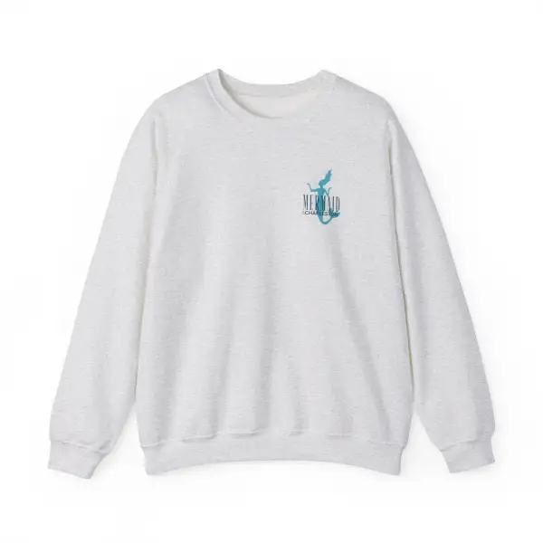 Coastal Mermaid Graphic Crewneck Sweatshirt