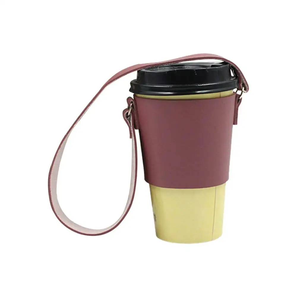 Faux Leather Drinkware Set