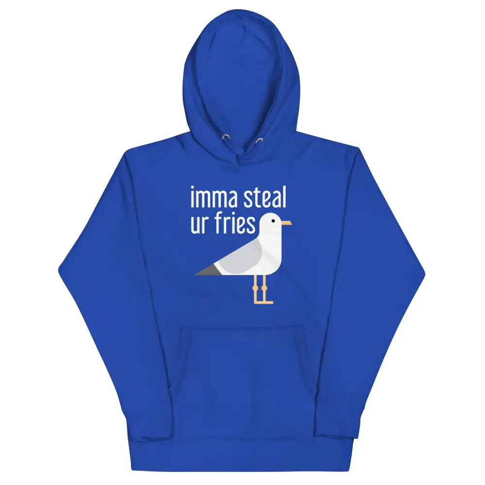 Fries Thief Graphic Hoodie