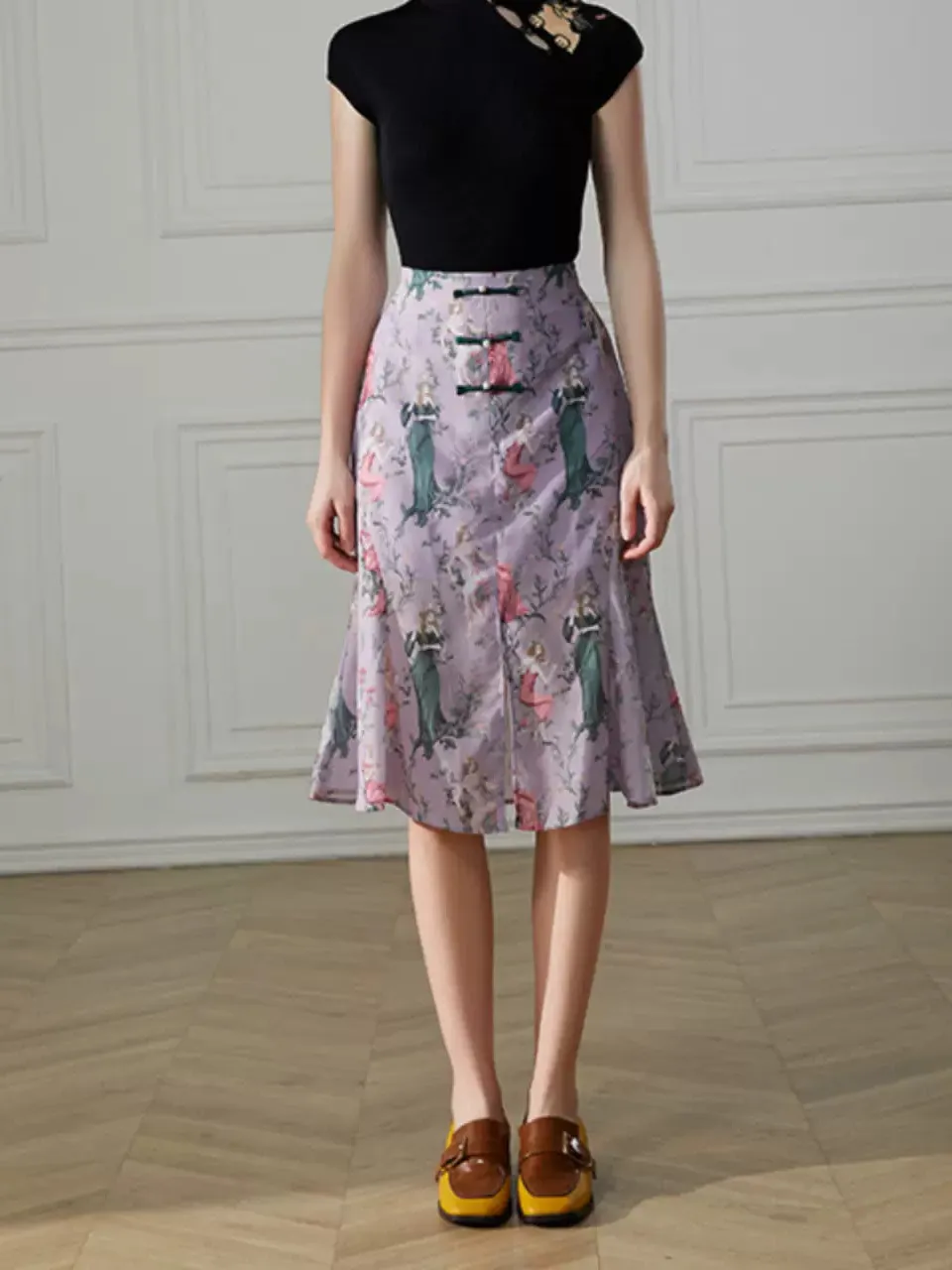 Seaside Everyday Casual Polyester Skirt