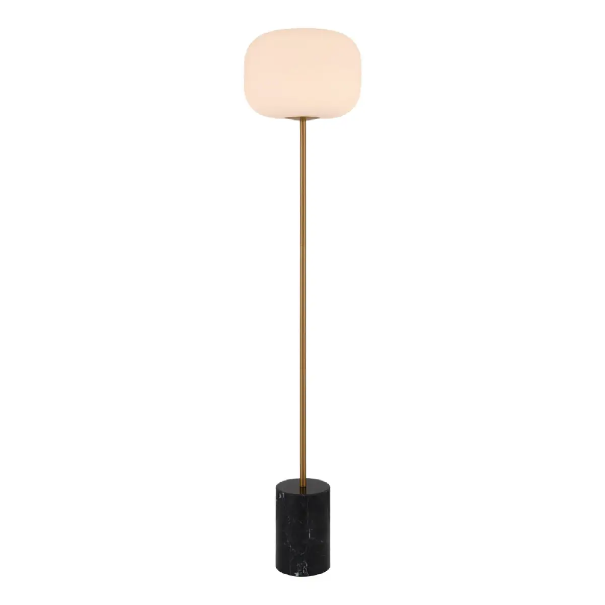 Sculptural Glass Floor Lamp