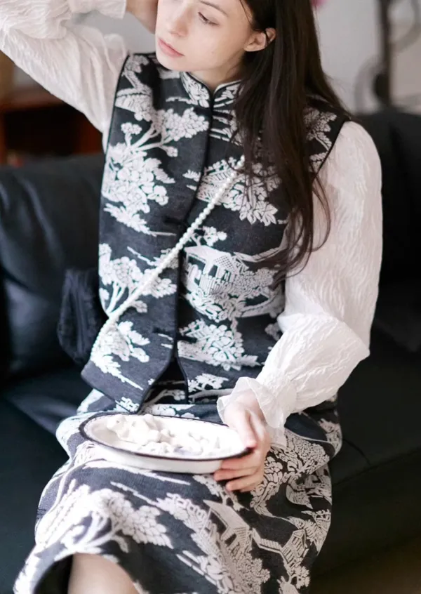 Casual Movement Maxi Polyester Skirt