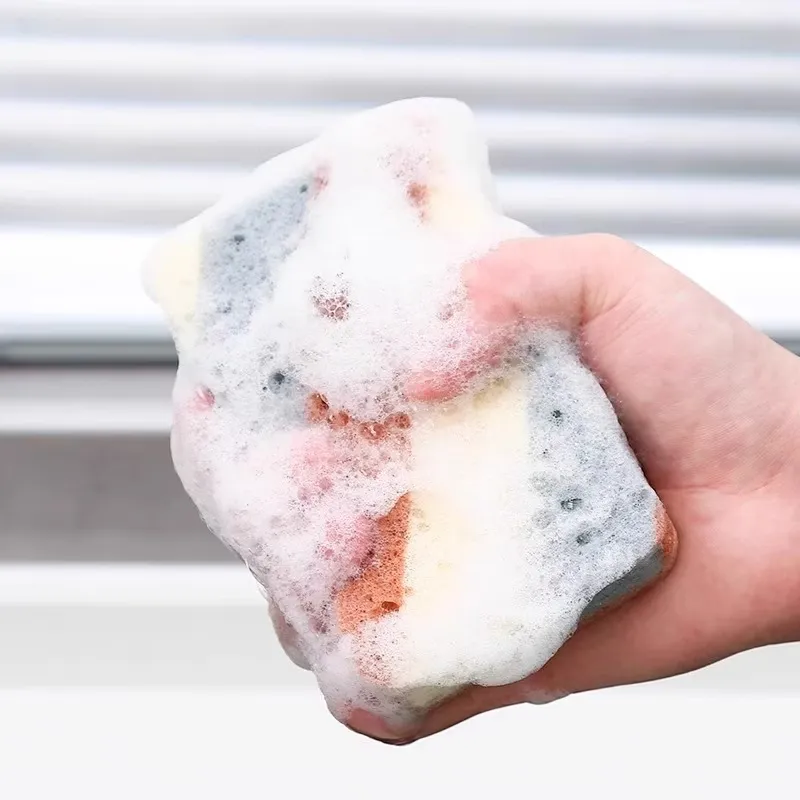 2 Pcs Multi-Color Kitchen Sponges