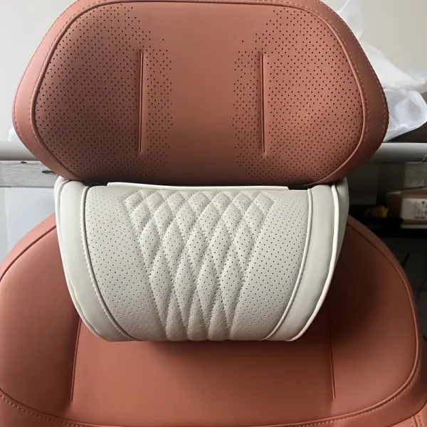 Leather Breathable Car Neck Pillow