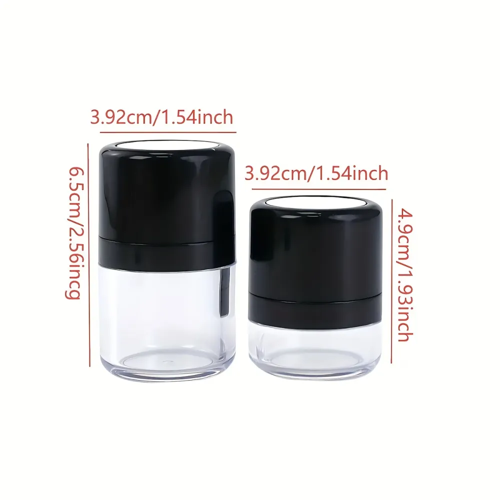 Portable Powder Container with Puff