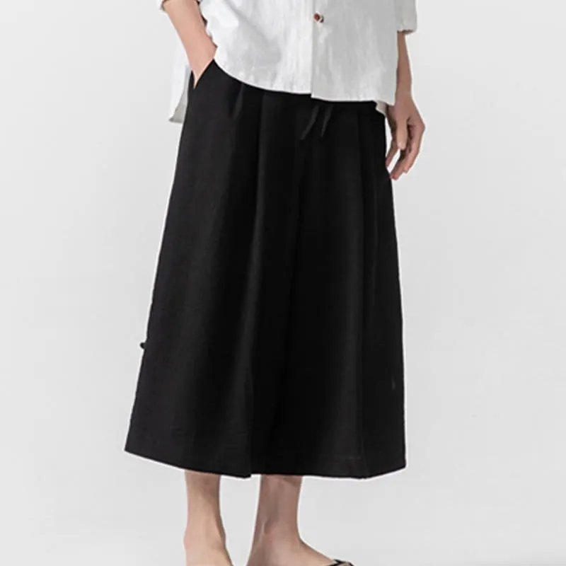 Relaxed Wide Leg Pants