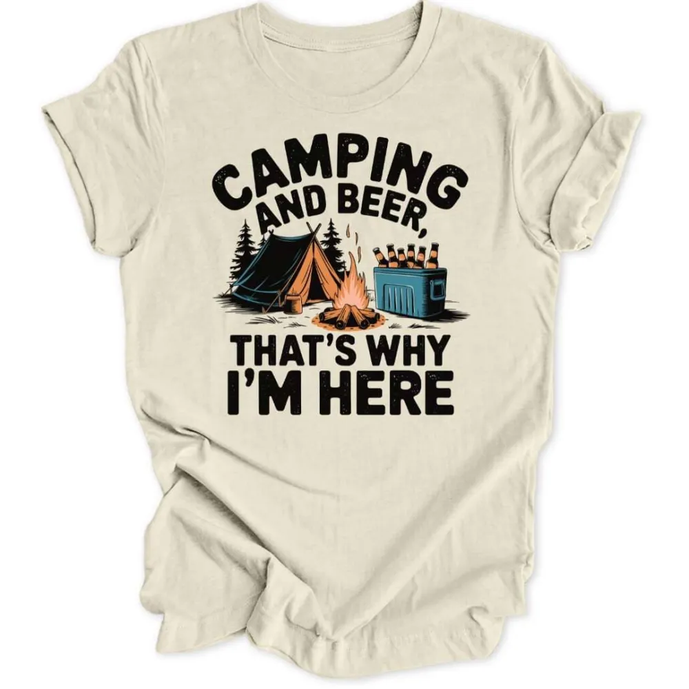 Camping & Beer Women's T-Shirt