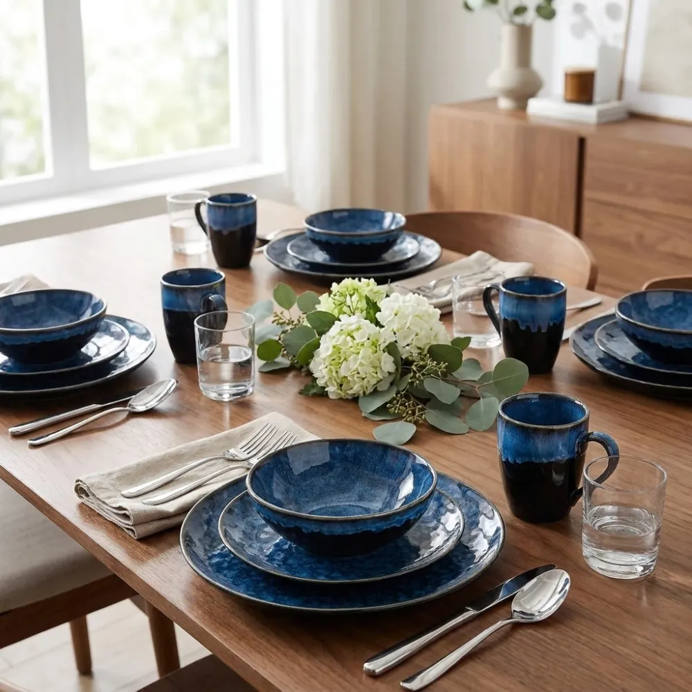 And Glazed Ceramic Dinnerware