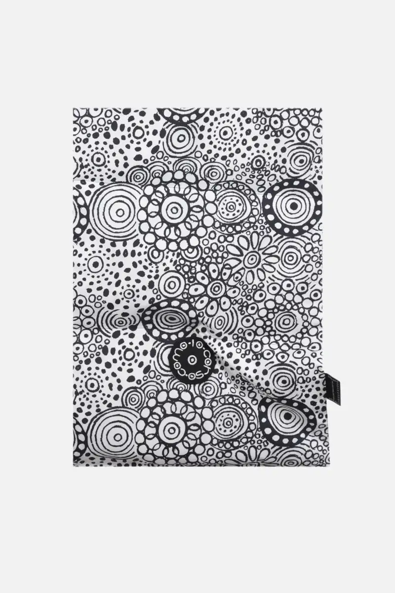 Nylon Graphic Print Padded Fashion Scarf