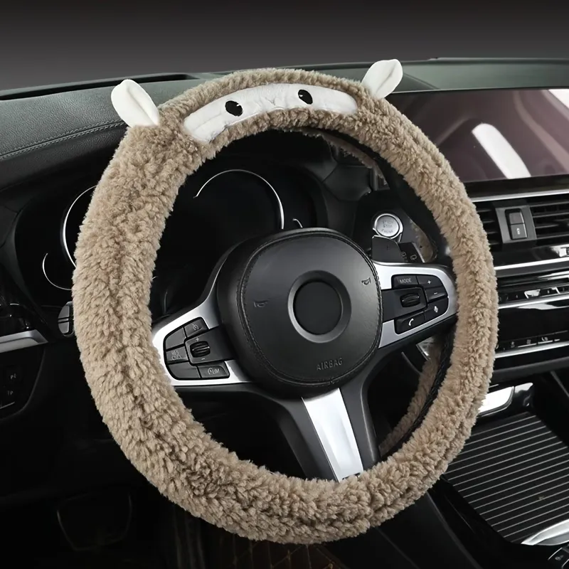 Furry Steering Wheel Cover
