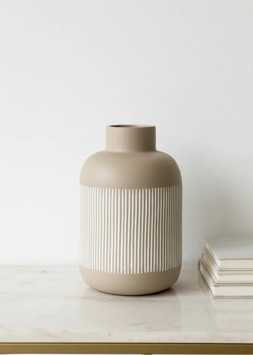 Shibui Beige Vase Tall