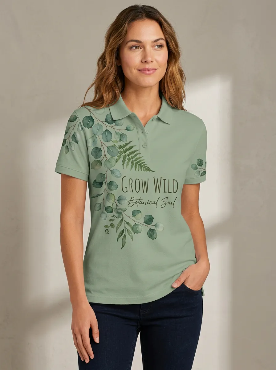 Grow Wild Botanical Casual Shirt