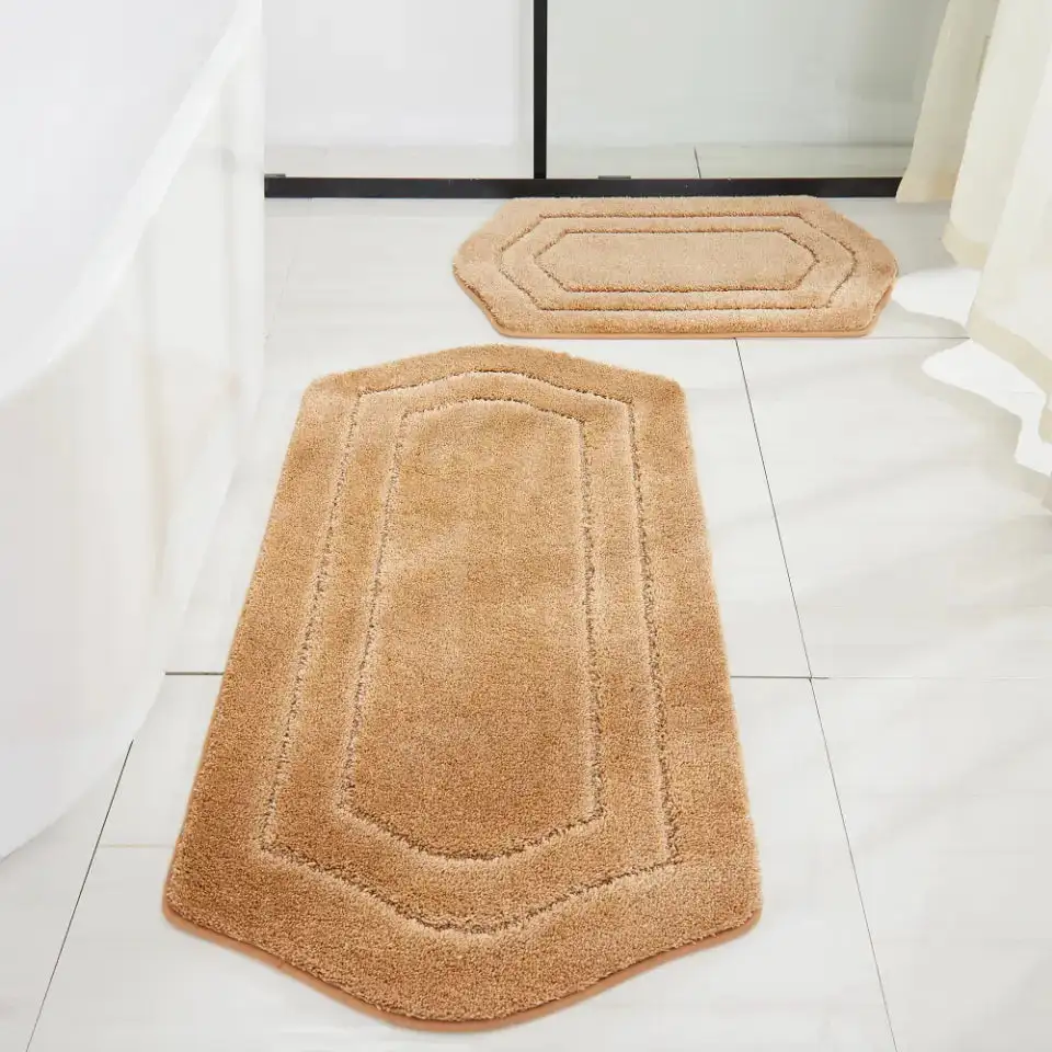 Fluffy Oval Bath Rug
