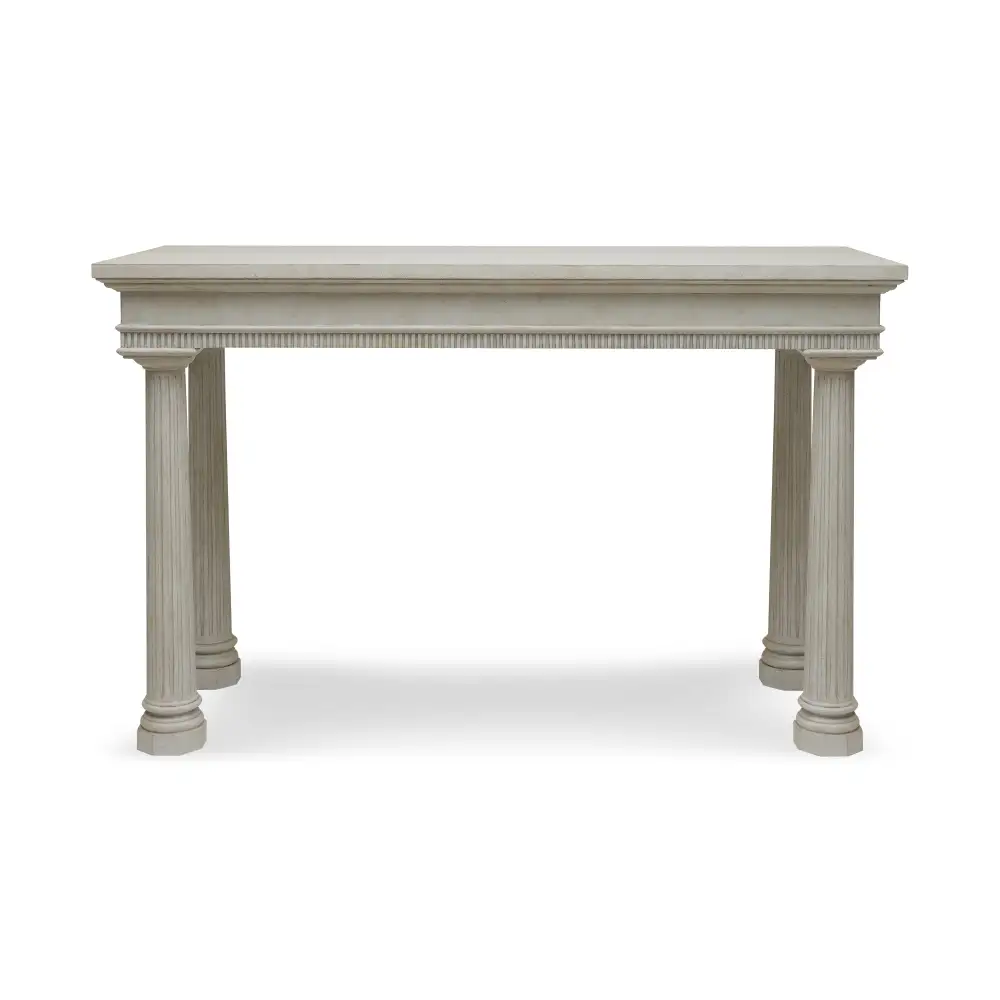 Classical Dentil Console Table