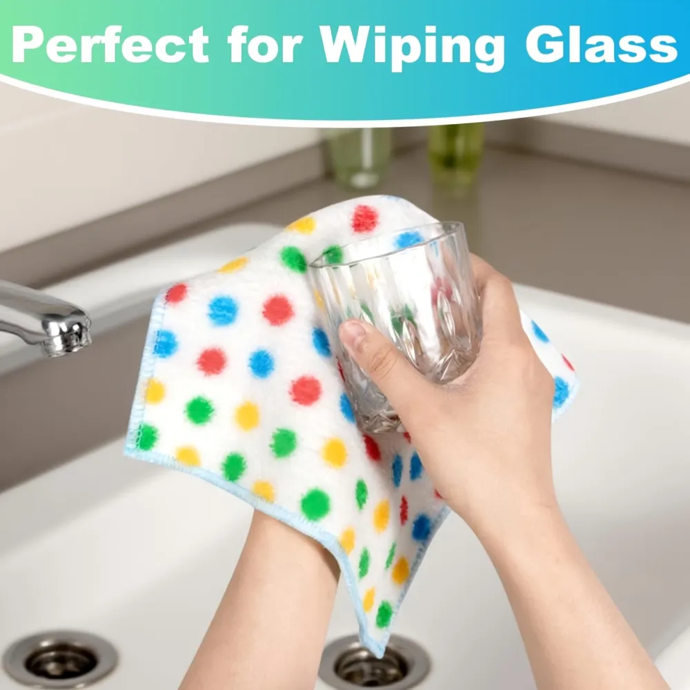 Polka Dot Kitchen Towel