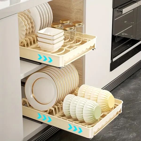 Space-Saving Dish Rack