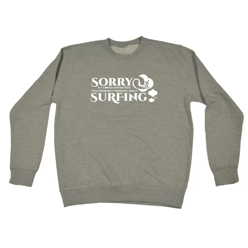 Surfing Thoughts Graphic Sweatshirt