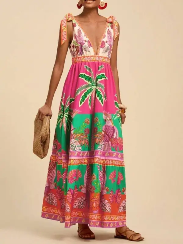 Streamlined Classic Maxi Dress