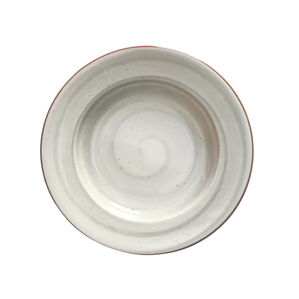 Contemporary Table Deep Ceramic Dining Plate