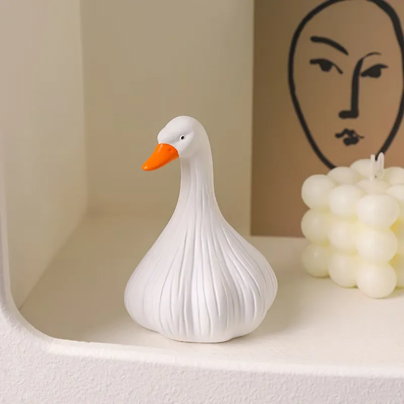 2Pcs Minimalist Duck Table Decor