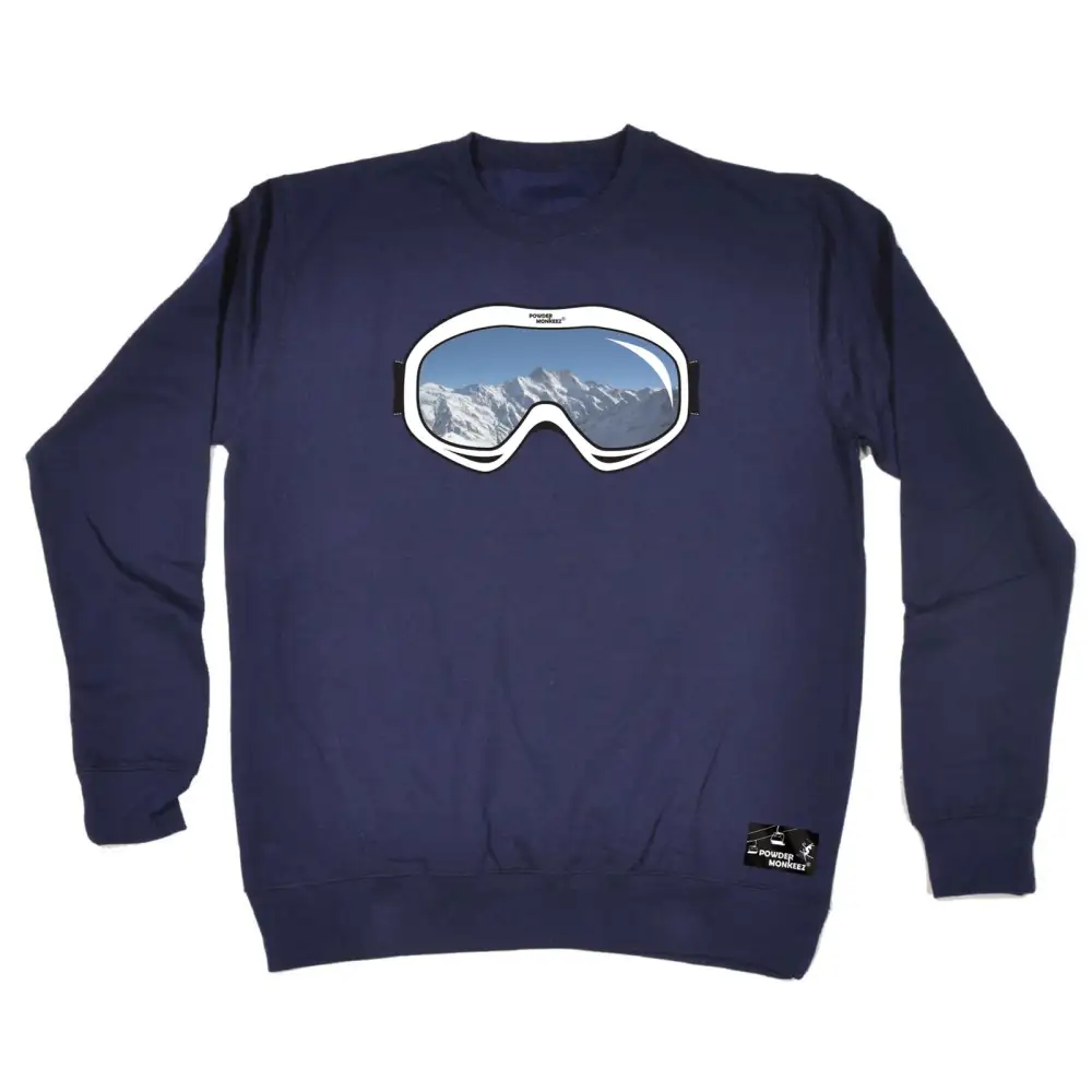 Ski Goggles Graphic Sweatshirt