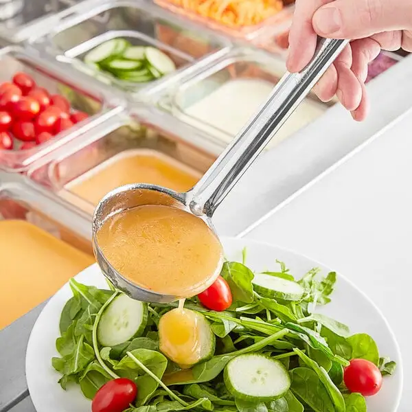 Space-Saving Single Piece Stainless Steel Ladle