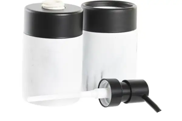 Marble Look Dispenser Tumbler Set