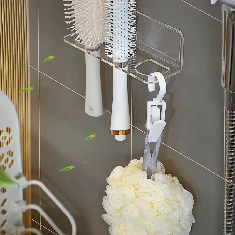 Bathroom Hair Tool Storage Rack