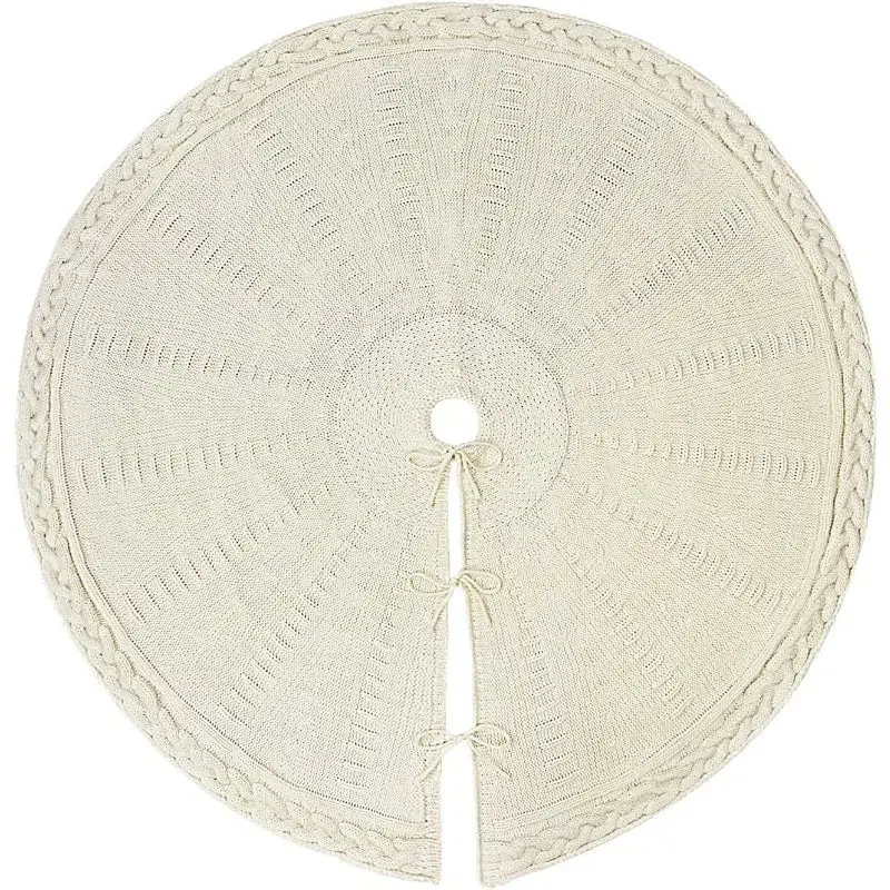 Knitted Patterned Textured Decorative Home Accent