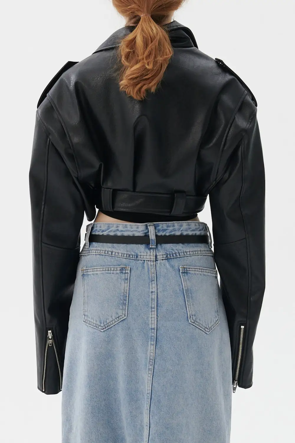 Cropped Rider Jacket