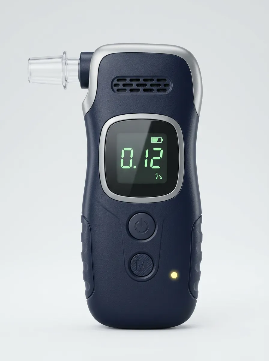 Portable Digital Breath Alcohol Tester Handheld Digital Analyzer