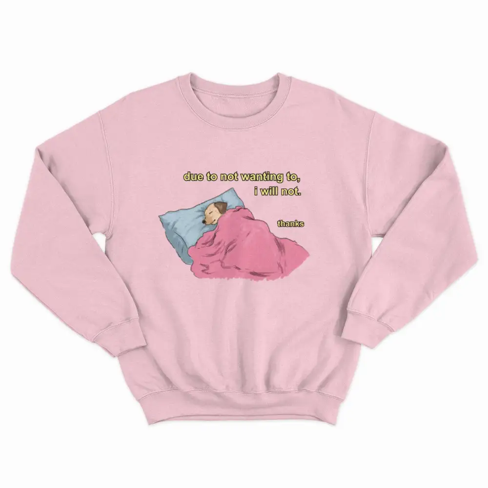 Not Wanting Fleece Crewneck